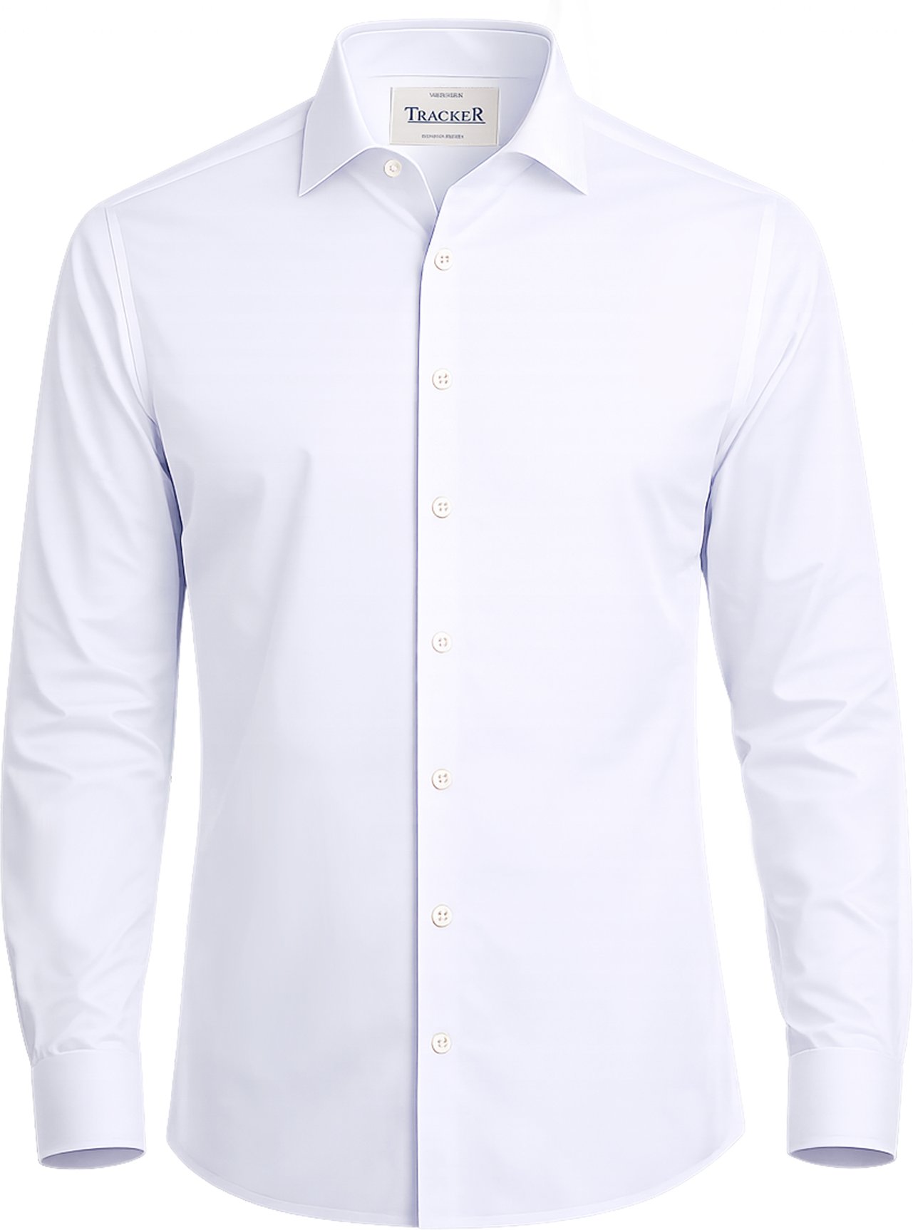 Hovedproduktbilde for Hvit Tracker Premium Wrinkle-Free Shirt