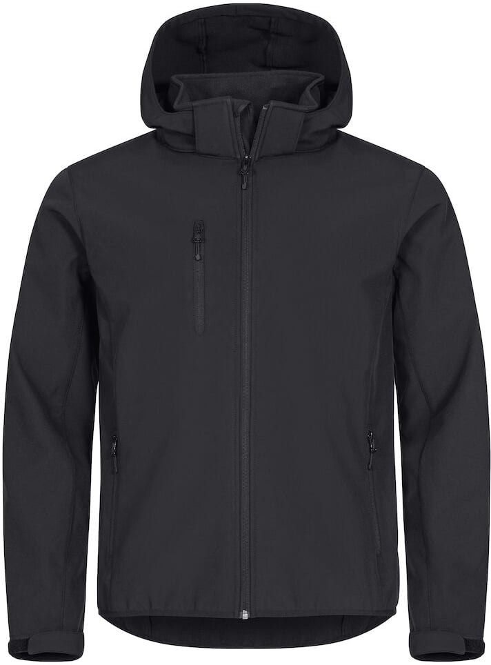 Hovedproduktbilde for Black Clique Classic Hoody Softshelljakke
