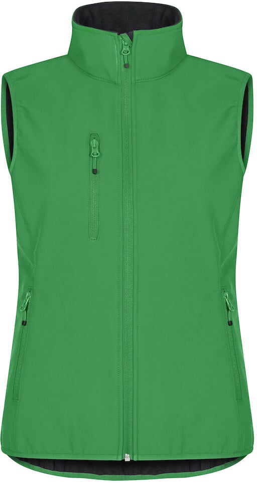 Hovedproduktbilde for Apple Green Clique Classic Softshellvest Dame