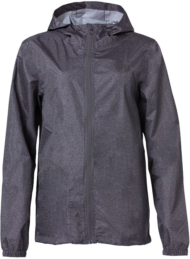 Hovedproduktbilde for Anthracite Melange Clique Basic Regnjakke