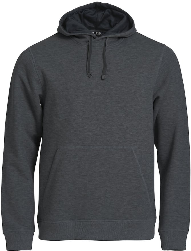 Hovedproduktbilde for Anthracite Melange Clique Classic Hettegenser