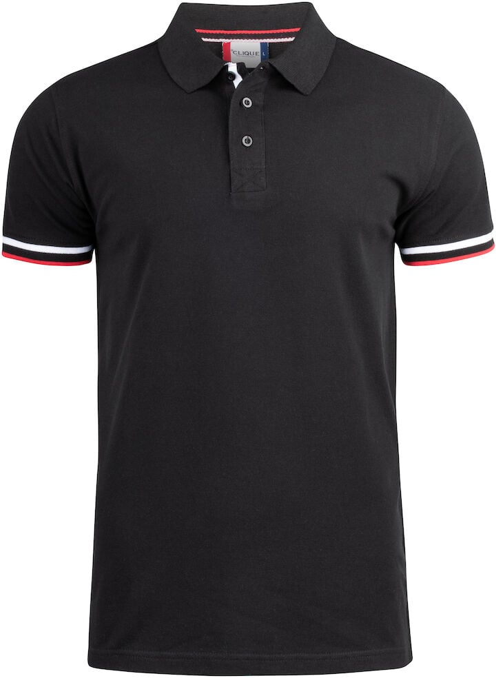 Hovedproduktbilde for Black Clique Newton Poloskjorte