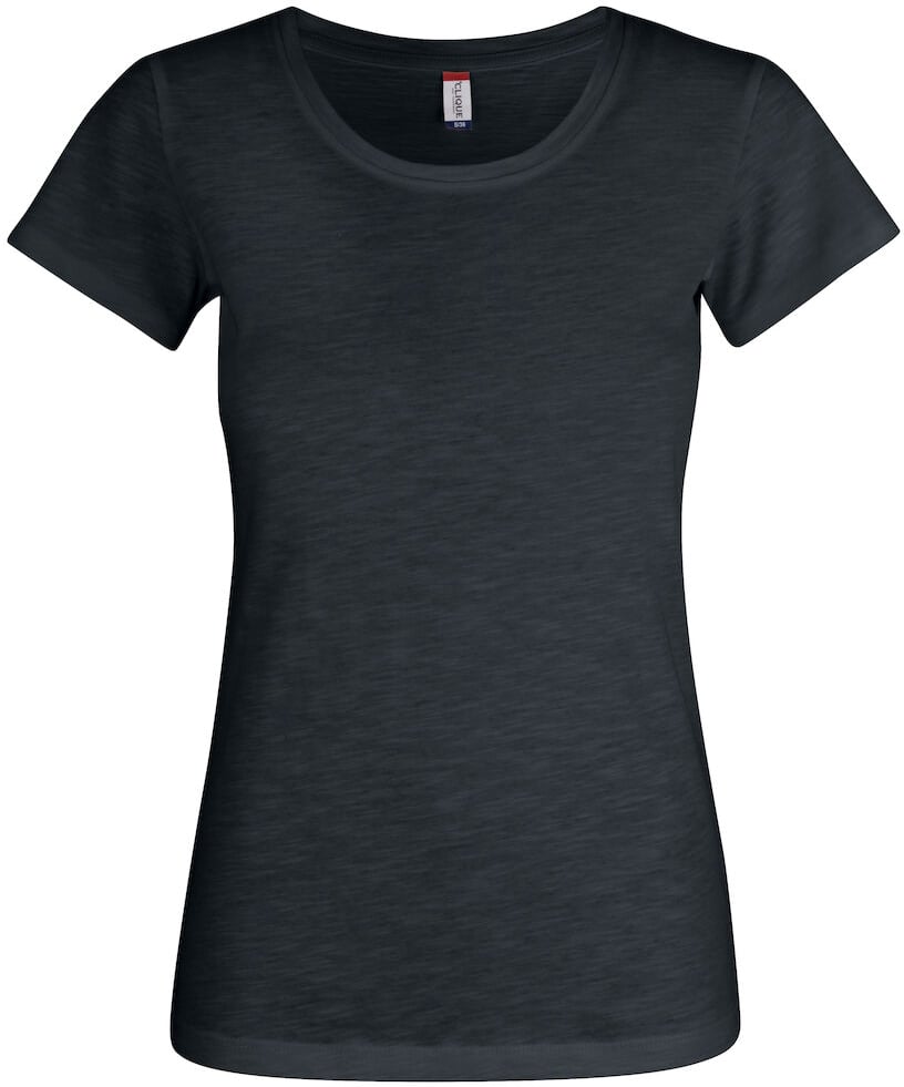 Hovedproduktbilde for Black Clique Slub-T T-skjorte Dame