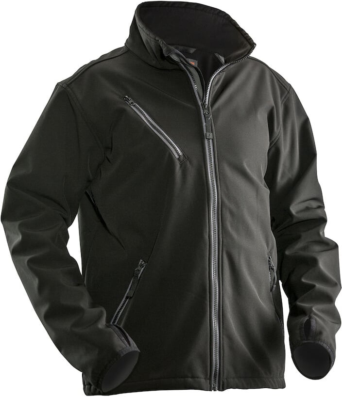 Hovedproduktbilde for Black Jobman 1201 Functional Softshell Jakke