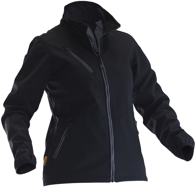 Hovedproduktbilde for Black Jobman 1203 Softshell Jakke Dame