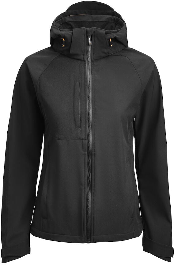 Hovedproduktbilde for Black Jobman Polyester og Elastan  Softshelljakke Dame