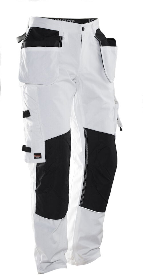 Hovedproduktbilde for White/Black Jobman Malerbukse  Dame