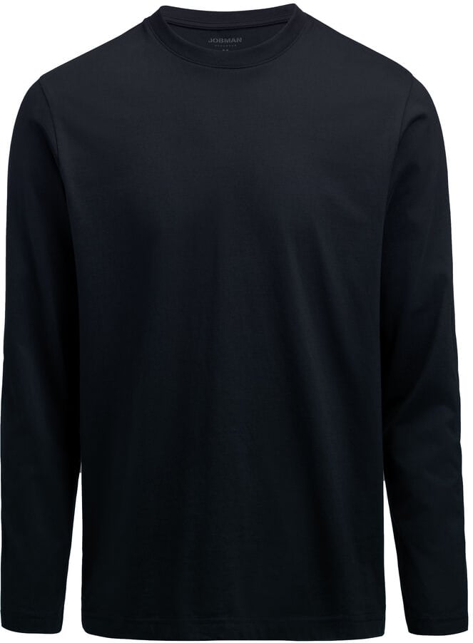 Hovedproduktbilde for Black Jobman Økologisk Bomull Langermet  T-skjorte