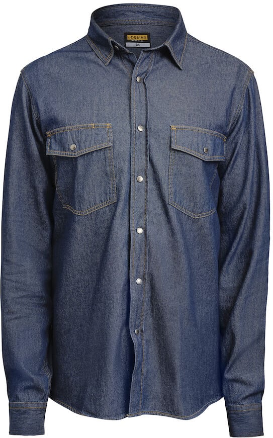 Hovedproduktbilde for Navy Denim Jobman Denim  Skjorte