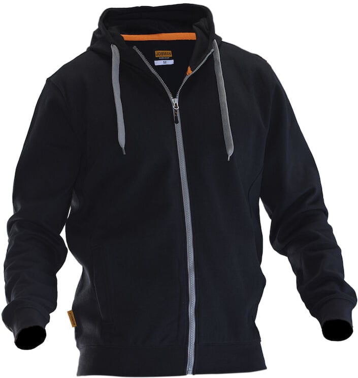 Hovedproduktbilde for Black/Black Jobman 5400 Hettejakke