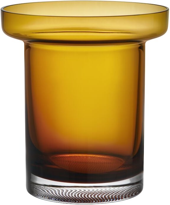 Hovedproduktbilde for 2-11-7042115 Kosta Boda Limelight Amber Tulipanvase