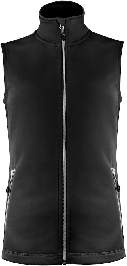 Hovedproduktbilde for Black Printer Powerslide Collegevest Dame