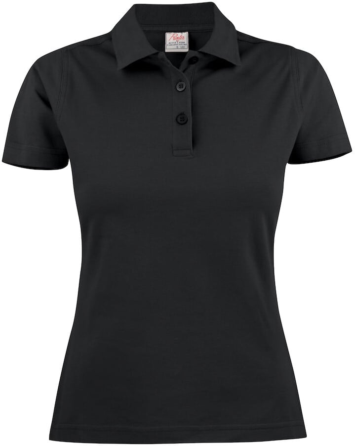 Hovedproduktbilde for Black Printer Surf Light Poloskjorte Dame