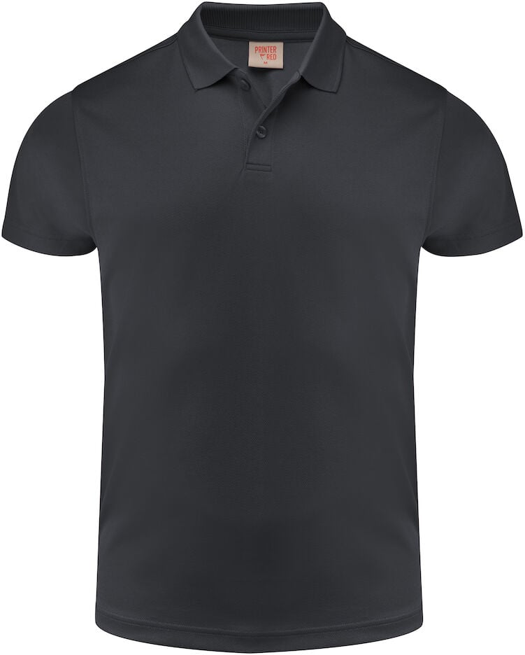 Hovedproduktbilde for Black Printer Smash Poloskjorte