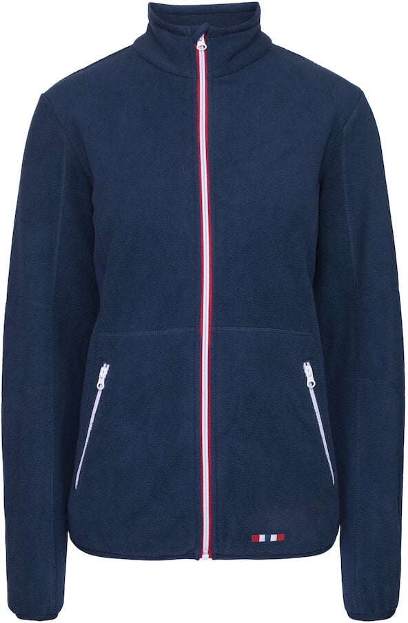 Hovedproduktbilde for Navy Printer NOR Speedway Fleecejakke Dame