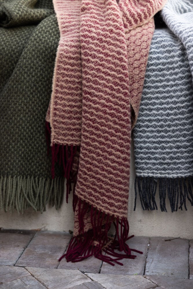 Hovedproduktbilde for 2-15-5018655 Sagaform Ulli Grønn Ullpledd