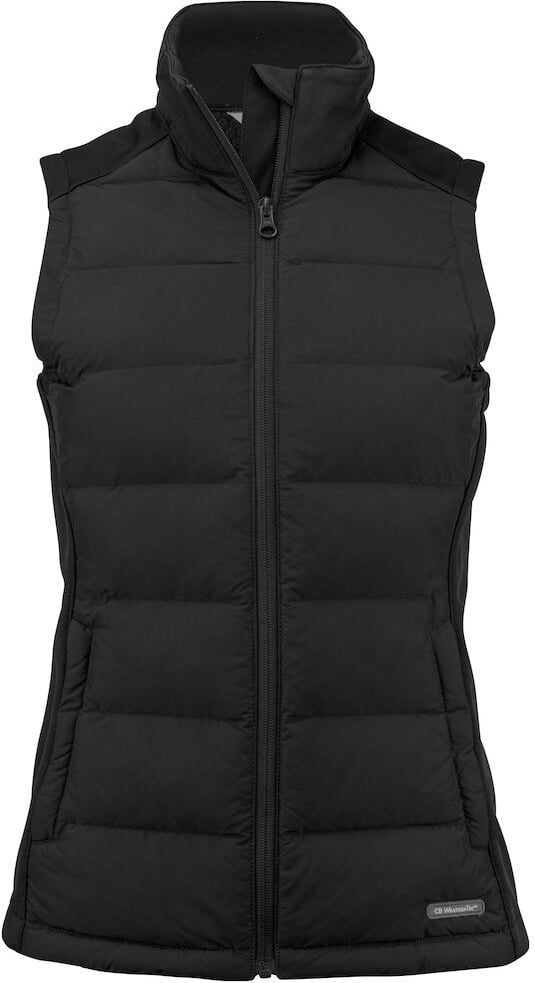 Hovedproduktbilde for Black Cutter & Buck Oak Harbor Vattert Vest Dame