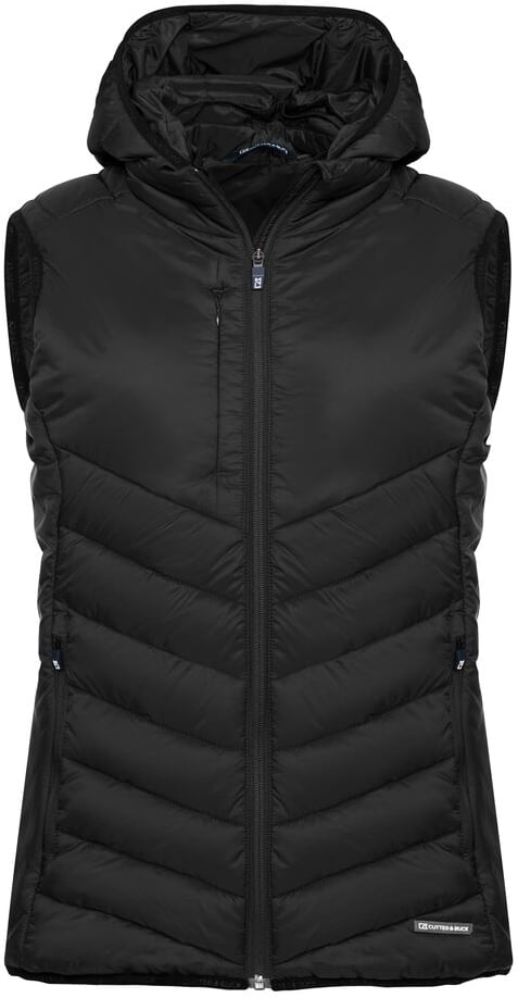 Hovedproduktbilde for Black Cutter & Buck Mount Adams Vattert Vest Dame