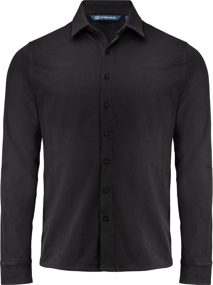 Hovedproduktbilde for Black Cutter & Buck Hedley Stretch Skjorte