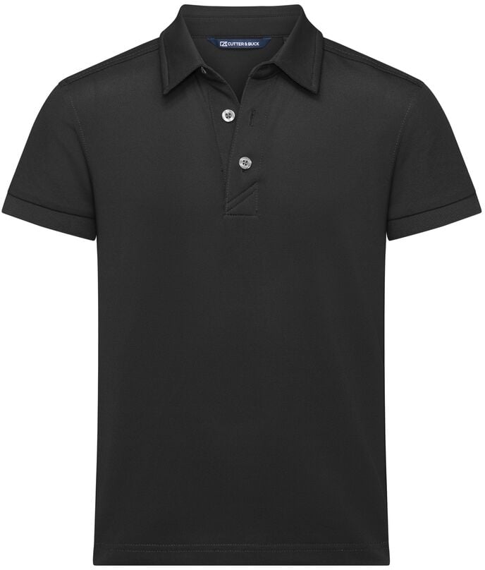 Hovedproduktbilde for Black Cutter & Buck Virtue Solid Poloskjorte Barn