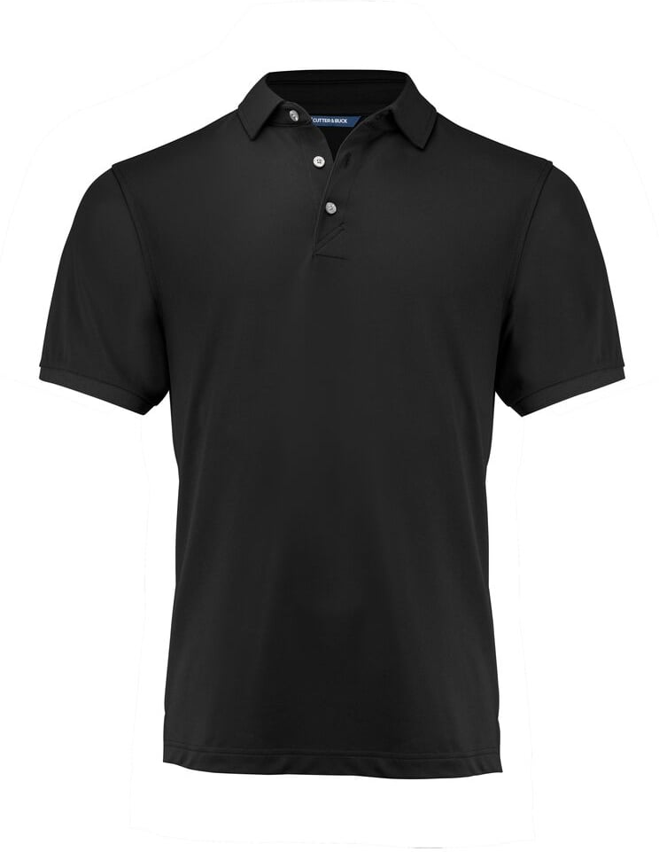 Hovedproduktbilde for Black Cutter & Buck Virtue Eco Solid Poloskjorte