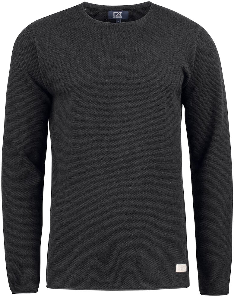 Hovedproduktbilde for Antracite Melange Cutter & Buck Carnation Strikkegenser