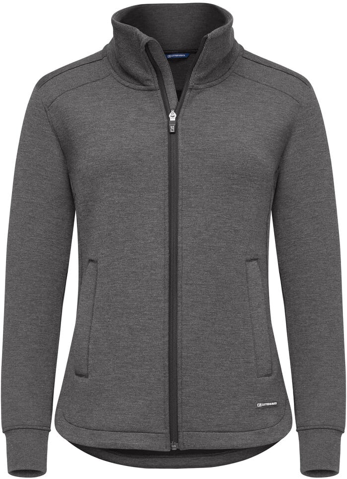 Hovedproduktbilde for Antracite Melange Cutter & Buck Pemberton Collegejakke Dame