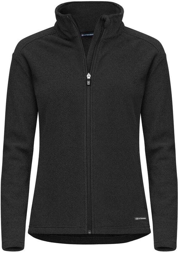 Hovedproduktbilde for Black Cutter & Buck Hunts Point Fleecejakke Dame