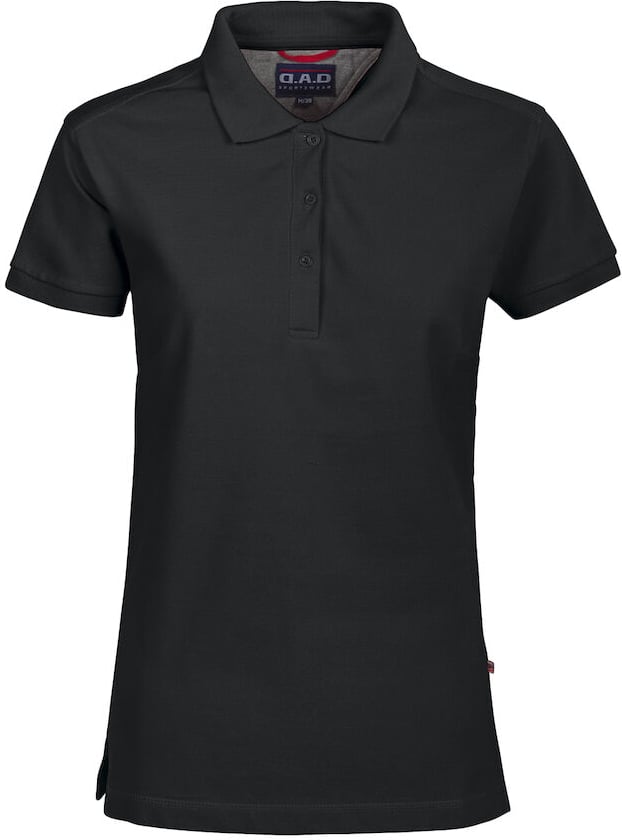 Hovedproduktbilde for Black D.A.D Eaton Poloskjorte Dame