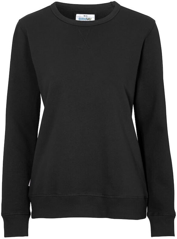 Hovedproduktbilde for Black Cottover Collegegenser Dame