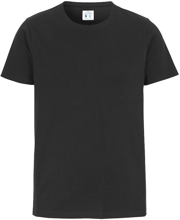 Hovedproduktbilde for Black Cottover Stretch T-skjorte