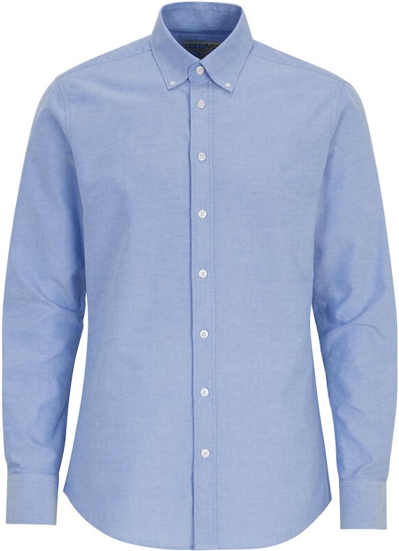 Hovedproduktbilde for Lt Blue Cottover Oxford Comfort Fit Skjorte