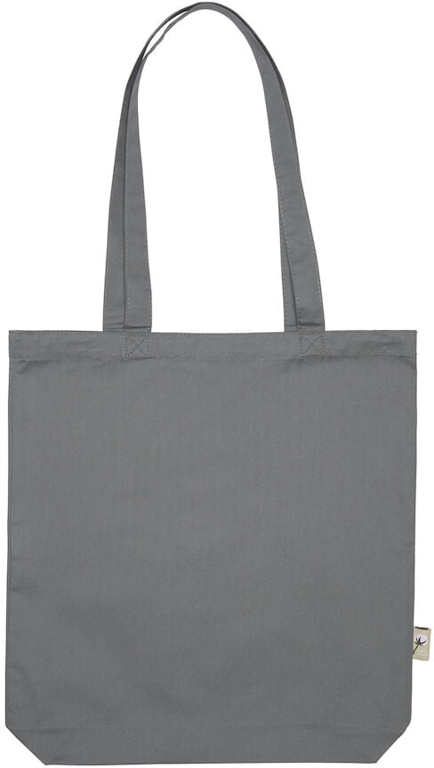Hovedproduktbilde for Grey Cottover Twill 230 g/m2 GOTS Økologisk Bomull Handlenett