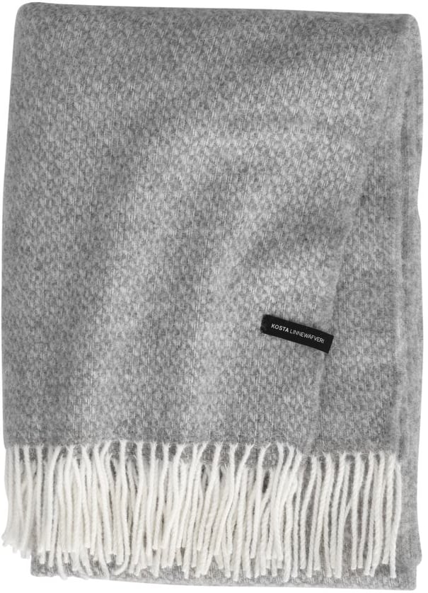 Hovedproduktbilde for Grey Kosta Linnewäfveri Westport Pledd