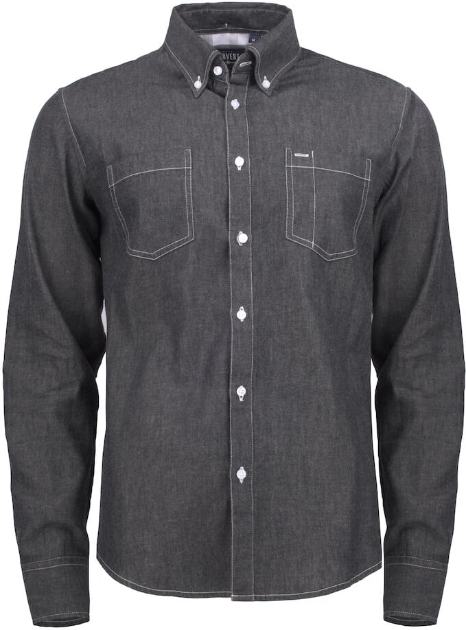 Hovedproduktbilde for Black Denim J. Harvest Jupiter Skjorte