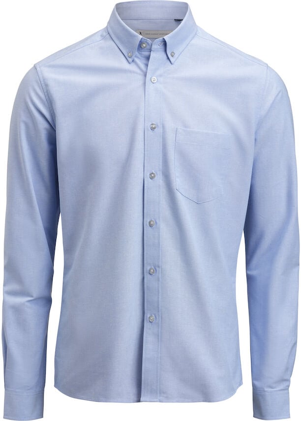 Hovedproduktbilde for Light Blue J. Harvest Allen Oxford Skjorte