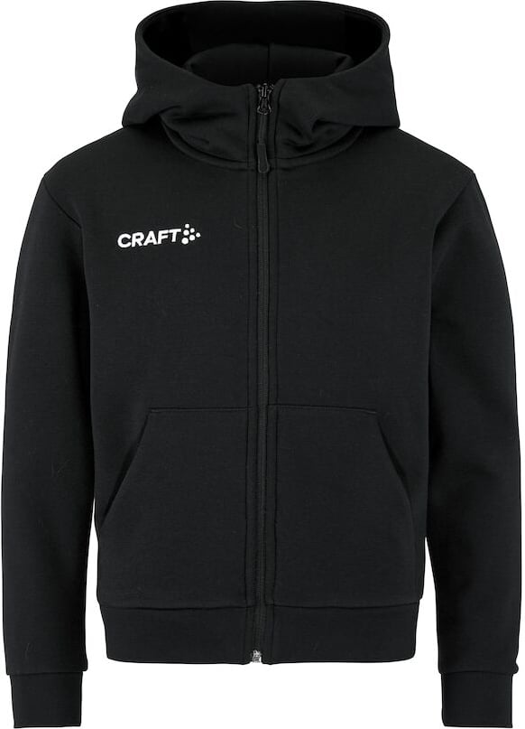 Hovedproduktbilde for Black Craft Teamwear Community 2.0 Logo Fz  Hettejakke Barn