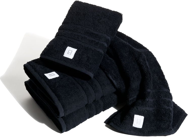 Hovedproduktbilde for Black Kosta Linnewäfveri Kosta Bomullsfrotté Håndklesett