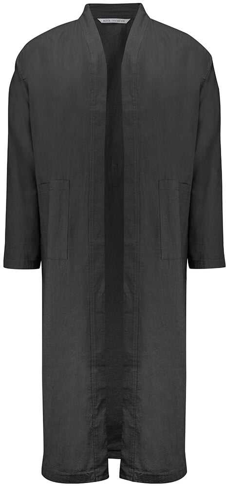 Hovedproduktbilde for Dark Grey Kosta Linnewäfveri Spa Morgenkåpe