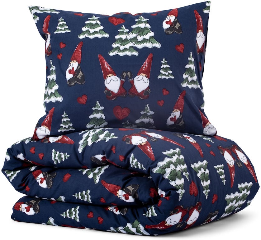 Hovedproduktbilde for Navy Kosta Linnewäfveri Nisse Bomull Sengesett