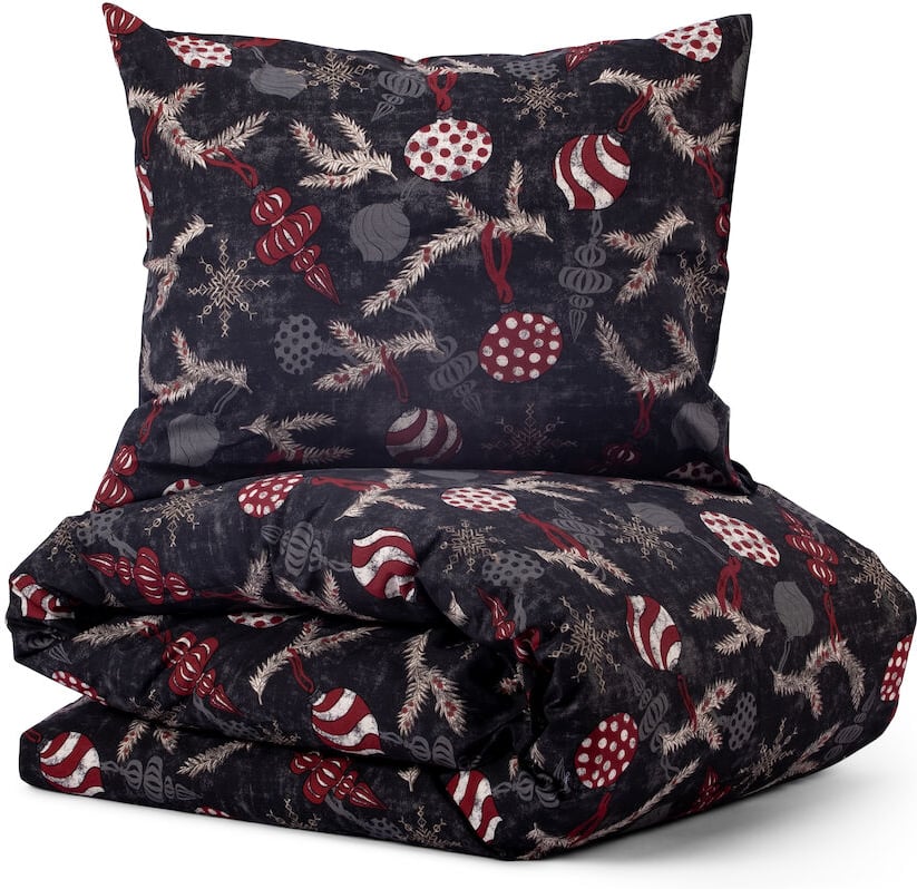 Hovedproduktbilde for Grey Kosta Linnewäfveri Julkula Bomull Sengesett