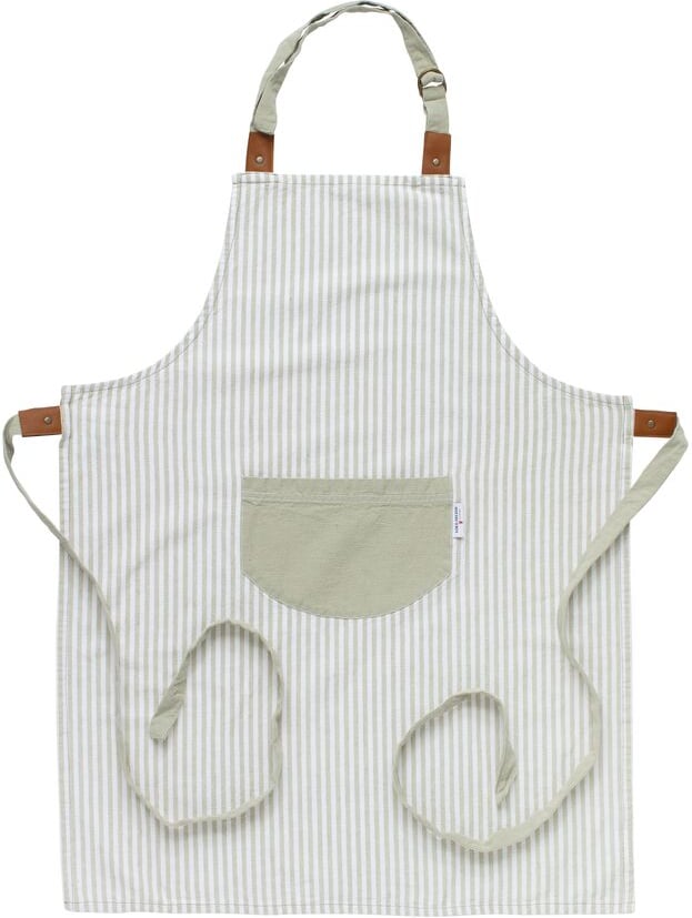 Hovedproduktbilde for Green Lord Nelson Apron Stripe