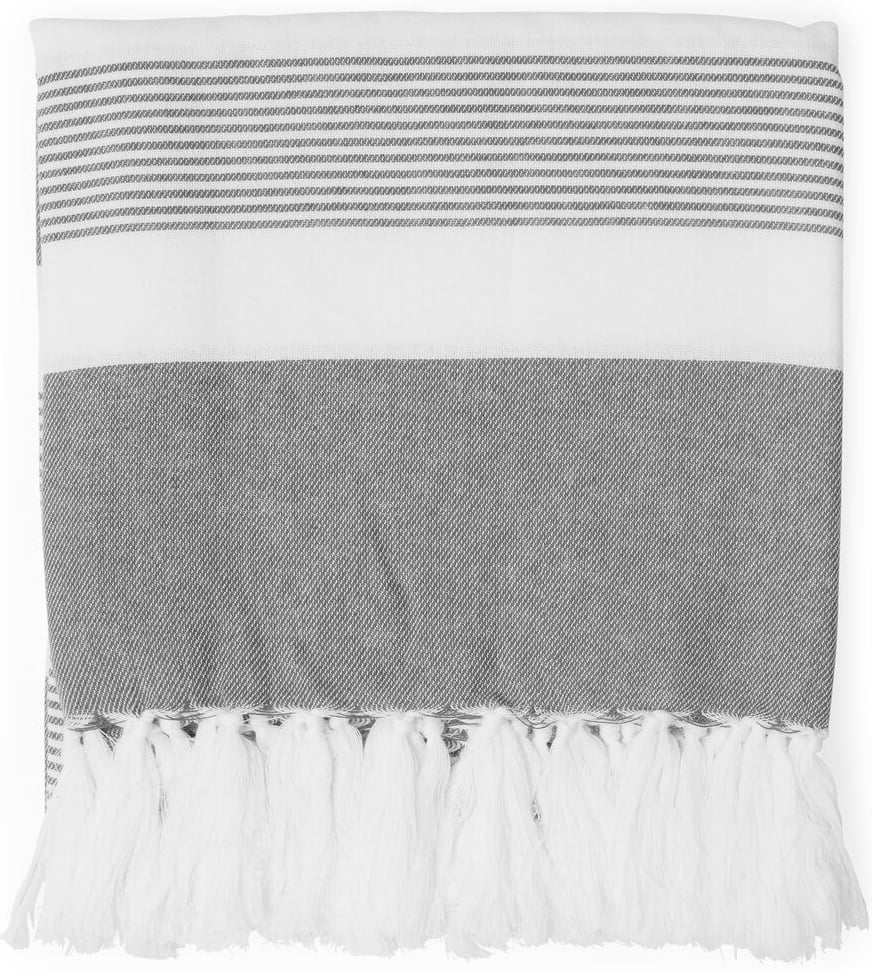 Hovedproduktbilde for Grey Lord Nelson Victory Amdal 180 g/m2 90x150 cm Hamam Håndkle