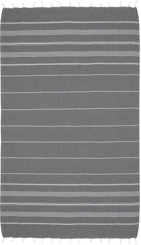 Hovedproduktbilde for Grey Lord Nelson Victory Skärbo 180 g/m2 90x150 cm Hamam Håndkle