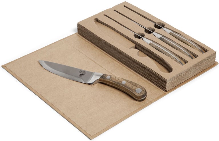 Hovedproduktbilde for Steel Örrefors Hunting 4-pk Kjøttkniver