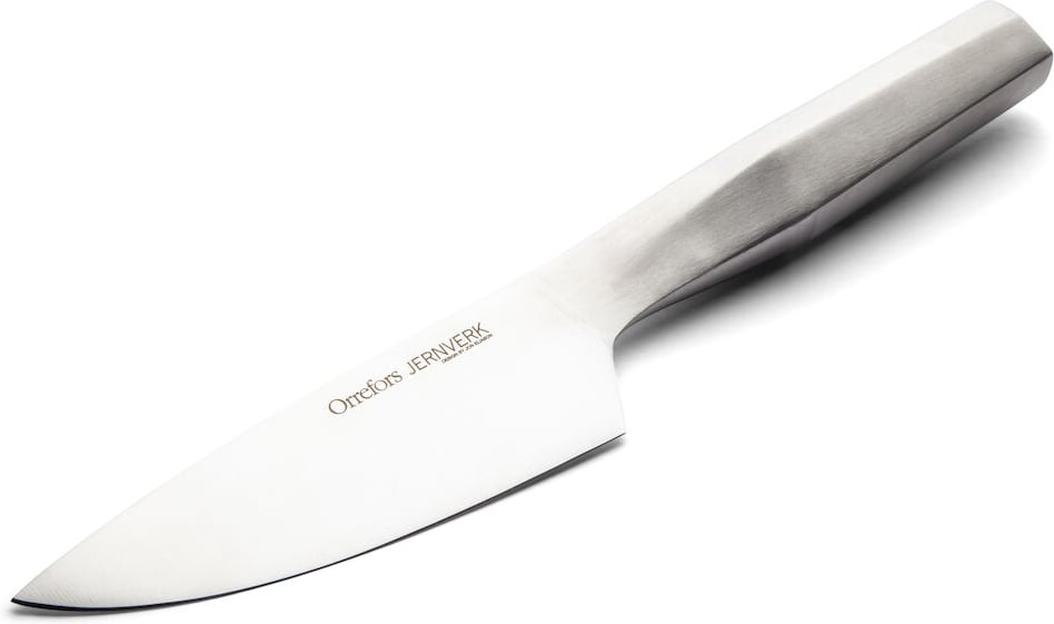 Hovedproduktbilde for Steel Örrefors Jernverk Premium 12 cm Liten Kokkekniv