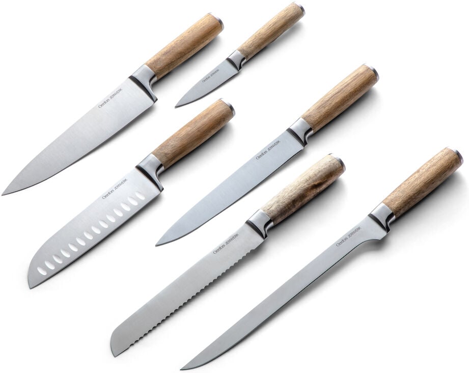 Hovedproduktbilde for Steel Örrefors Jernverk Acacia Knivsett