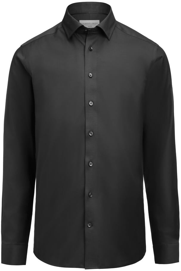 Hovedproduktbilde for Black J. Harvest & Frost Green Bow 02 Slim Fit Skjorte