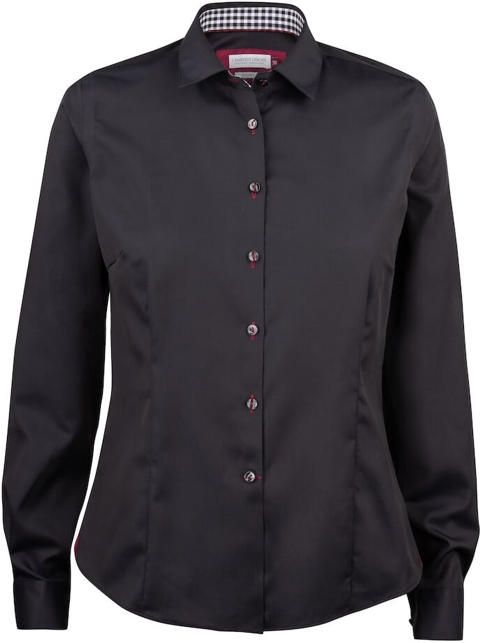 Hovedproduktbilde for Black/Red J. Harvest & Frost Red Bow 20 Skjorte Dame