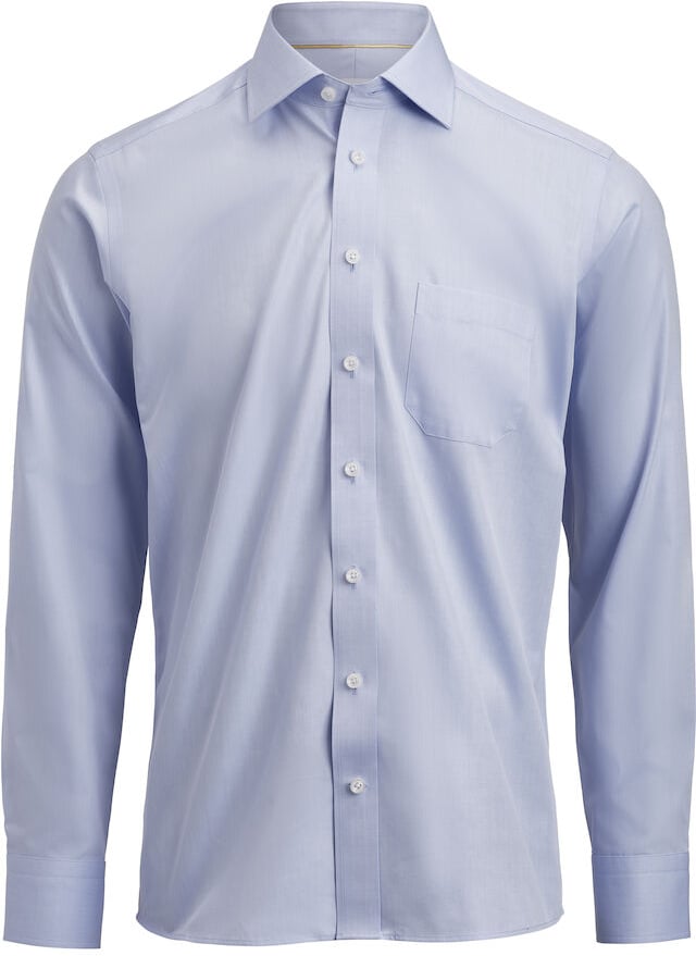 Hovedproduktbilde for Sky Blue J. Harvest & Frost Yellow Bow 50 med Lomme Slim Fit Skjorte